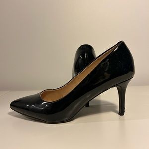 Black Patent Heel - size 7